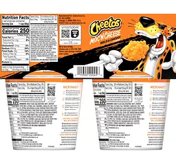 Макарони Cheetos Mac'N Cheese Pasta Bold and Cheesy Flavor 4шт, 264г - мініатюра 3