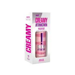 Крем-гель для тіла Intt Creamy Attraction з афродизіачним ароматом - мініатюра 3