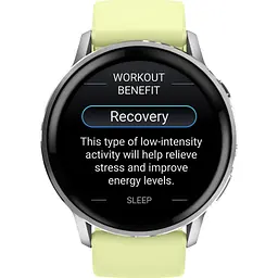 Смарт-годинник Garmin Venu 4 45mm Silver with Citron Silicone Band (010-03014-02) [146409] - мініатюра 4