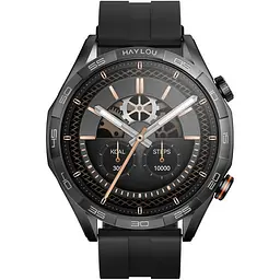 Смарт-годинник Haylou Solar 5 [LS20] Silicone strap Black [122142] - мініатюра 2