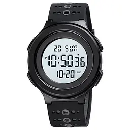 Наручний годинник чоловічий Skmei 1733 Black White, 1733BKWT (18460)