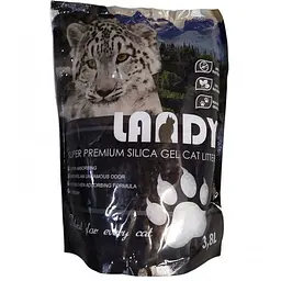 Наповнювач для котячого туалету LANDY силікагелевий 3.8 л - мініатюра 2