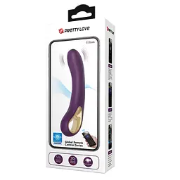 Вібратор Pretty Love Ethan purple, 12 vibration функцій Mobile APP Long-distance Control PRETTY LOVE BI-014412HP 102099 - мініатюра 8