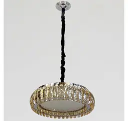 Стельова кришталева LED-люстра Artlight MT005/500CH, хром і медове скло, 100 Вт, від 10-18 м² - мініатюра 3