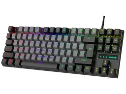Клавіатура ігрова механічна GamePro GPMK-100 Black USB Blue Switch - мініатюра 3