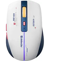 Мишка Defender Dila MM-282 Wireless White/Blue (52282)