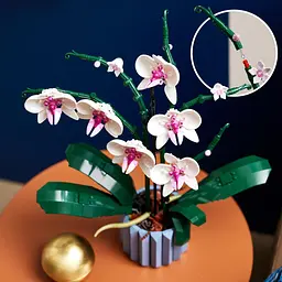 Конструктор LEGO Botanicals Орхідея 608 деталей (10311) - мініатюра 9