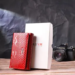 Жіноче шкіряне портмоне KARYA 16х9,5х3 см acs0024604 - мініатюра 9