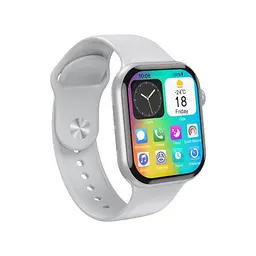 Смарт-годинник XO W10 Pro AMOLED Screen 10 Generation Wireless Charging Smart Talking Watch сріблястий - мініатюра 7