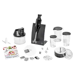 Блендер Bamix Baking чорний M200 (4 насадки, C-ручка) 1051.021
