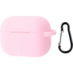 Чохол Silicone Case + Carbine для Apple AirPods Pro 2 Pink [74310]