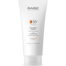 Сонцезахисний лосьйон для тіла Babe Laboratorios Sun Protection SPF 50+, 200 мл