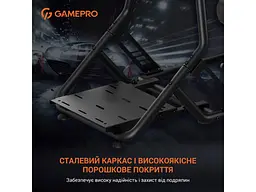 Ігрове крісло кокпіт GamePro RS115 Black - мініатюра 8
