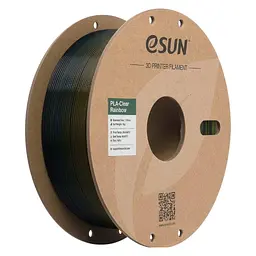 Пластик для 3D-принтера eSUN PLA Clear Rainbow 1.75 мм 1 кг Transl YEL GRN BLUE (PLA-CLRB175T-YGU1P1)