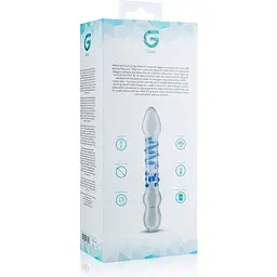 Скляний дилдо Gildo Glass Dildo No. 21 - мініатюра 6