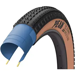Покришка GoodYear 700 x 45 45-622 Peak Ultimate Tubeless Complete Black/Tan (1084-TIR-96-84)