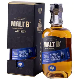 Віскі Malt B French 41% 0.7 л у подарунковій упаковці (8425027004114) - мініатюра 2