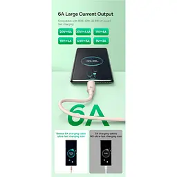 Кабель Baseus Habitat Series Fast Charging Cable USB to Type-C 100W 2m P10360203421-01 Pink - мініатюра 8