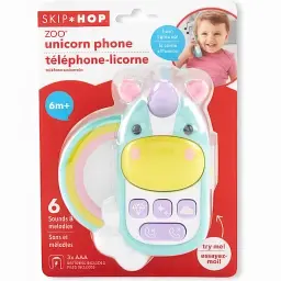 Телефон іграшковий Skip Hop Zoo Єдиноріг (305410) - мініатюра 2