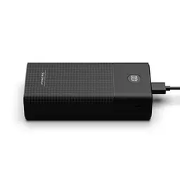 Портативний зовнішній акумулятор Pineng PN-899 30000mAh Power Bank Чорний - мініатюра 2