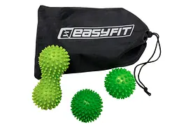Набір для масажу та МФР EasyFit PVC Set-3 у сумочці (EF-7084s) - мініатюра 2