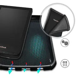 Чохол-книжка BeCover Smart Case Pocketbook 616/ 617/ 627/ 628/ 632/ 633 Deep Blue (707156) [75958] - мініатюра 4