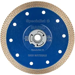 Диск алмазний Specialist+ Britva 125x1.2x22 мм (11/2-4125B) - мініатюра 2