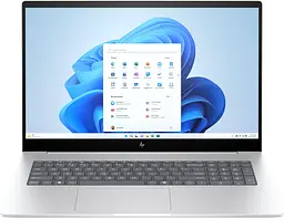 Ноутбук HP ENVY 17-da0004ua 17.3 FHD IPS Touch, Intel U5-125U, 32GB, F1024GB, UMA, Win11, сріблястий (AQ8R7EA)