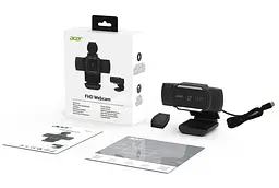 Веб-камера Acer FHD Webcam Black (HP.EXPBG.019) - мініатюра 8
