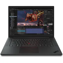 Ноутбук Lenovo ThinkPad P1 Gen 6,2560x1600 IPS 500nits,i9-13900H 14-core,64GB DDR5,1TB m2 PCIe,RTX 2000 Ada 8GB - мініатюра 2