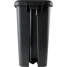 Відро для сміття МВМ My Home з кришкою та педаллю антрацит 10 л (BIN-01 10L ANTHRACITE) - мініатюра 4