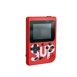 Ігрова приставка червона ретро приставка 8 біт із 90 х ретро консоль SUP GAME BOX NES 400 ігор - мініатюра 7