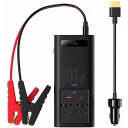 Автомобільний інвертор Baseus IGBT Power Inverter 300W (CGNB010101) Black - мініатюра 8