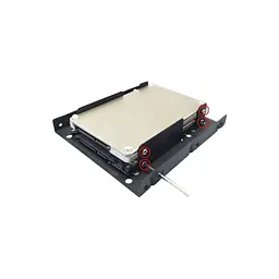 Фрейм-перехідник Maiwo 2x2.5" HDD/SSD 3.5" (K11) - мініатюра 4
