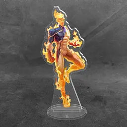 Акрилова колекційна фігурка Marvel Rivals - Human Torch 15 см - мініатюра 2