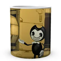 Чашка Bendy and the Ink Machine Бенді та чорнильна машина BIM 02.02 330 мл білий - мініатюра 2