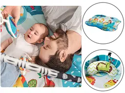 Розвиваючий килимок Lionelo Anika Plus Multicolor - мініатюра 8