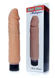 Вібратор Real Skin Multispeed Flesh, 22 см