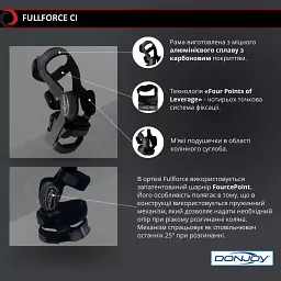 Функціональний армований ортез із динамічною фіксацією Fullforce CI DJO Global M - мініатюра 4