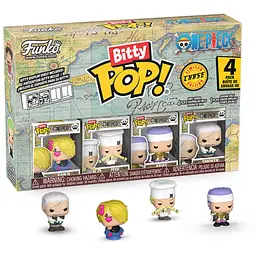 Набір фігурок Bitty Pop Ван Піс пак One Piece 4 Pack 3 см FBP OP 02