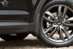 Брызговики для Hyundai Santa Fe 2020- комплект 4 шт (BHYSF1921) - мініатюра 4