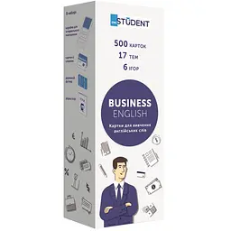 Картки для вивчення англійської мови English Student. Business English