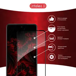 Скло захисне Intaleo Full Glue Oppo A3x Black (1283126598784) - мініатюра 3