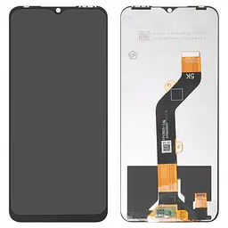 Дисплей для Tecno Spark 8C, чорний, без рамки, High, KG5k, KG5j, KG5n, FPC6605-2