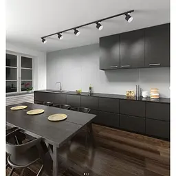Світильник трековий Eurolamp для ламп LED GX53 чорний (LHT-LED-GX53(black)) - мініатюра 4