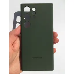 Оригінальний силіконовий чохол Samsung Silicone Case для Samsung Galaxy 23 Ultra (S918) Khaki EF-PS918TGEGRU - мініатюра 6