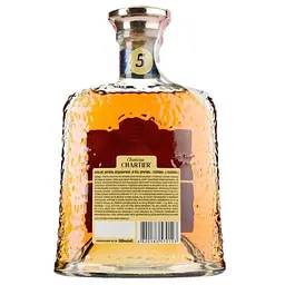 Коньяк Chateau Chartier Таїрово 5 зірок, 40%, 0,5 л (774306) - мініатюра 2