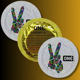 Презерватив One Legend XL великого розміру 1 шт. - мініатюра 3