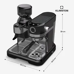 Кавоварка Klarstein Bella Café Espresso 1550 Вт (10046428) - мініатюра 8
