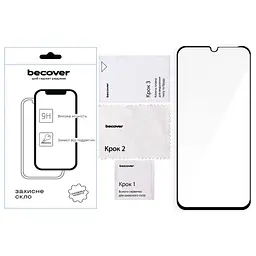 Скло захисне BeCover Xiaomi Redmi 15C 4G/5G Black (713907) - мініатюра 2